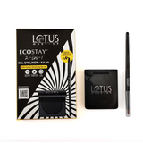 ECOSTAY 2IN 1 GEL EYELINER+ KAJAL With Eyelash Enhancing Serum