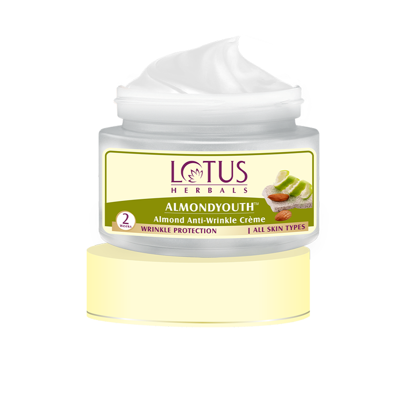 Lotus ALMONDYOUTH Almond Anti-Wrinkle Creme - Lotus Herbals